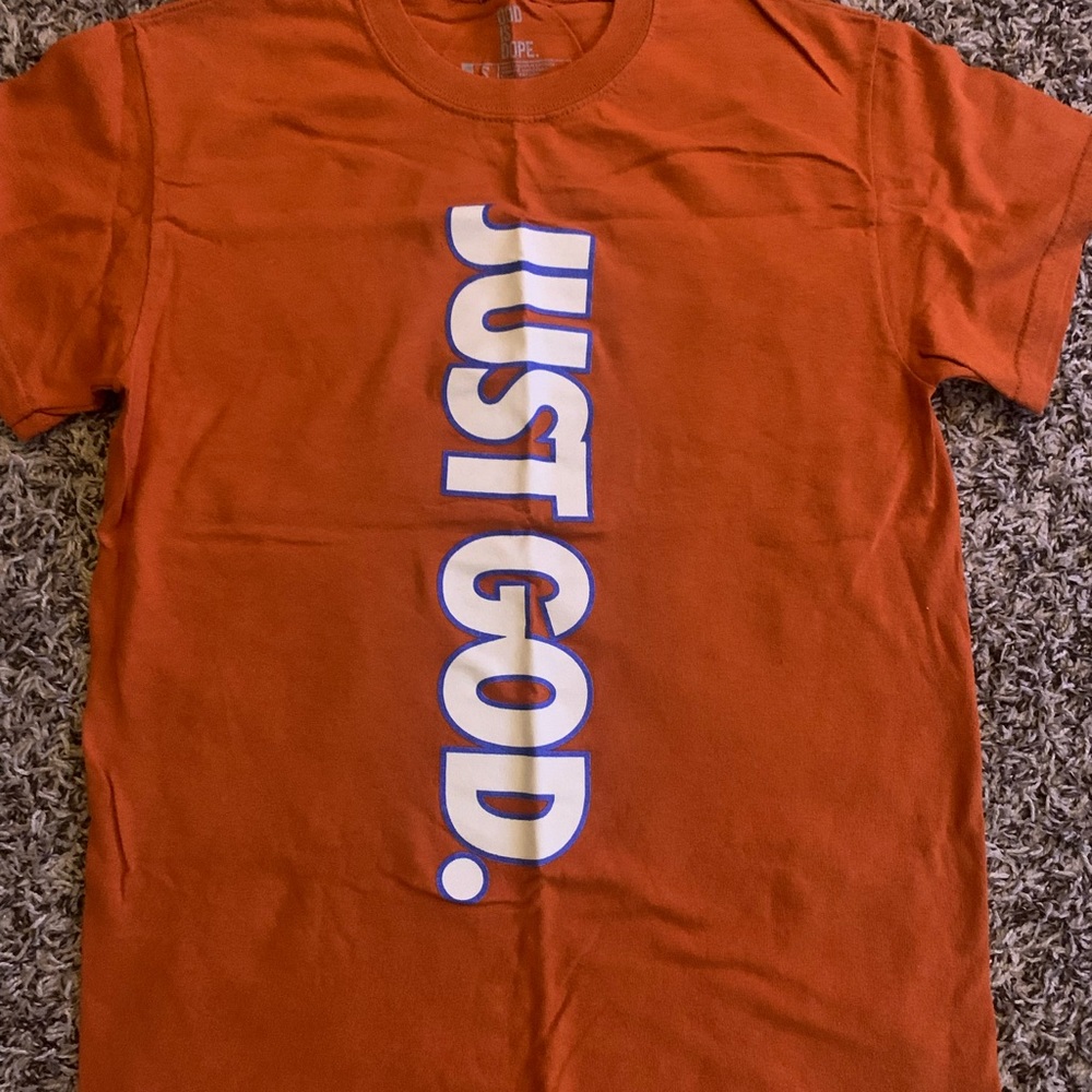GOD IS DOPE Shirt, Size S, BRAND NEW NEVER WORN